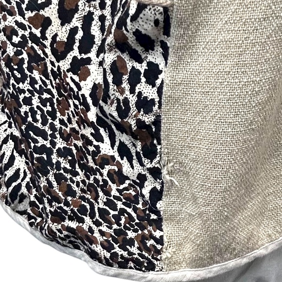 Tantrums Women’s Vest Vintage 90s Patchwork Cotton Safari Themed Sleeveless 3X - Picture 7 of 12